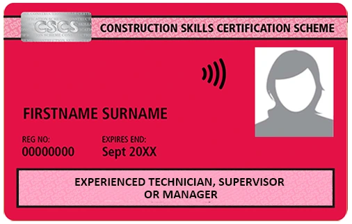 Green CSCS Card